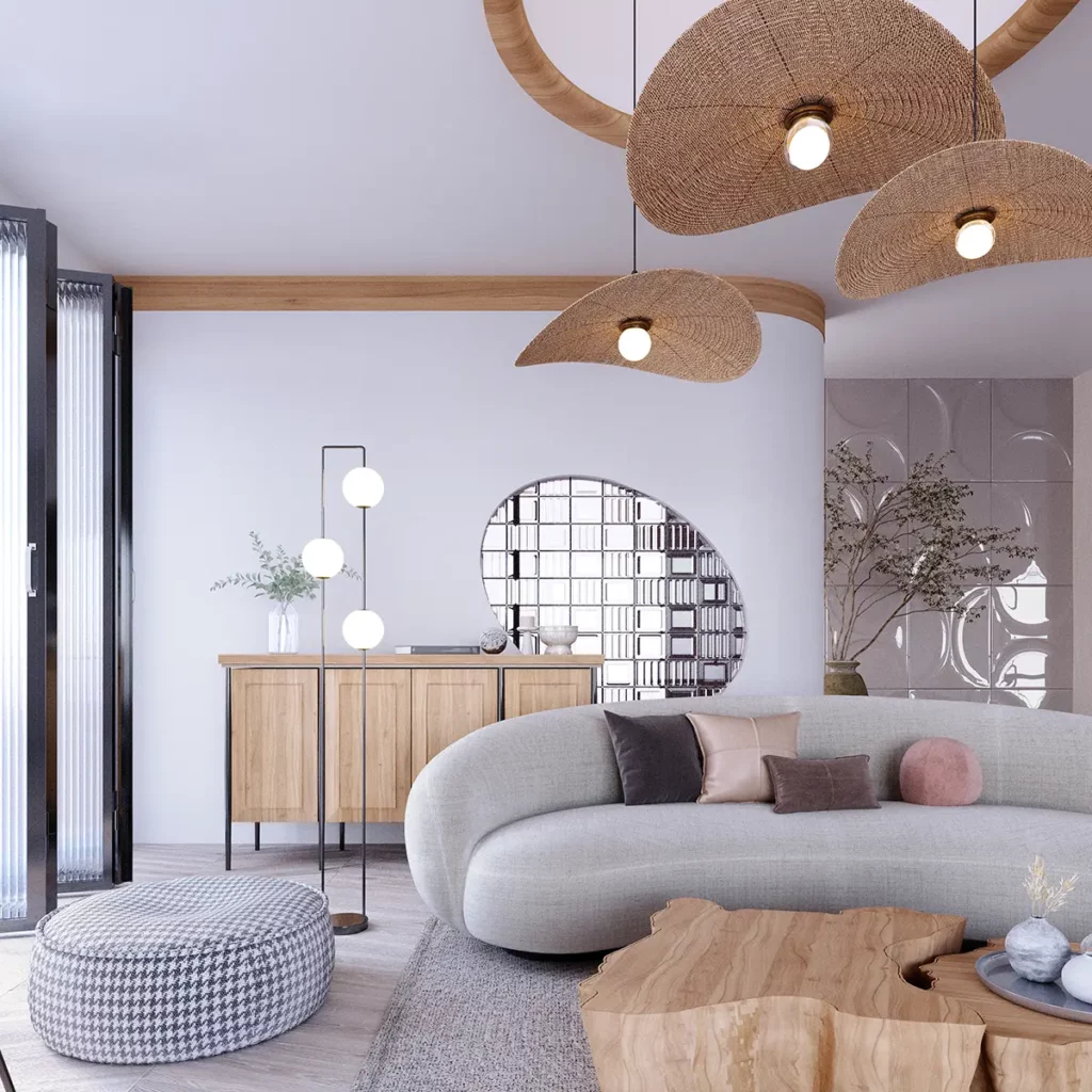Très bel intérieur d'une maison de particulier à Luxembourg-ville.